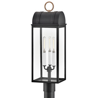 Large Post Lantern (87|10661BK-BU)