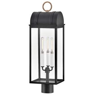 Large Post Lantern (87|10661BK-BU)