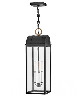 Large Hanging Lantern (87|10662BK-BU)