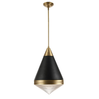 Hargreaves-Single Pendant (19|10396PRBKNAB)
