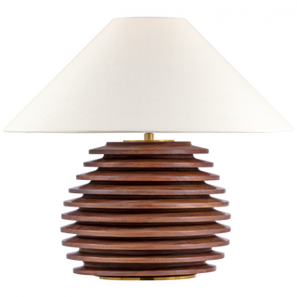 Crenelle 20'' Stacked Table Lamp (279|KW 3715BNB-L)