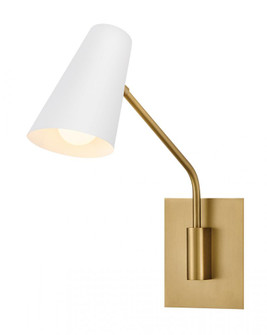 Medium Swing Arm Single Light Sconce (87|48310LCB-CI)