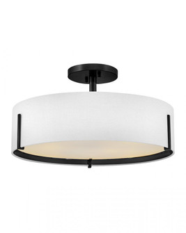 Medium Semi-Flush Mount (87|47573BK)
