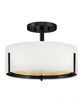 Medium Semi-Flush Mount (87|47571BK)