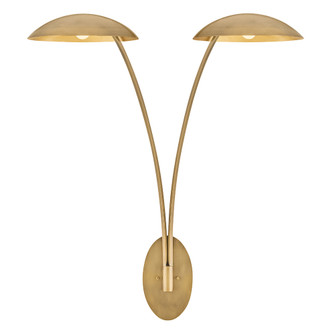 Large Two Light Sconce (88|FR41642HB-GLF)