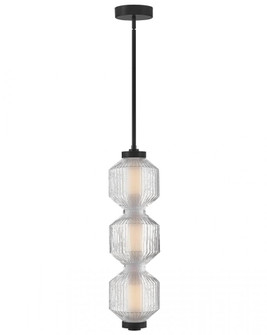 Small LED Convertible Pendant (88|FR41467BK)