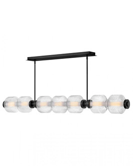 Large Seven Light LED Linear (88|FR41466BK)