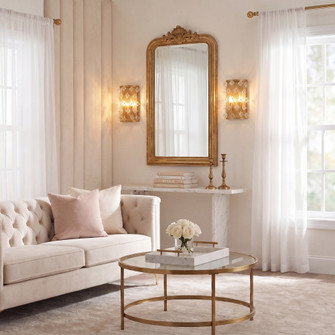 Bailey 2-Light Wall Sconce in Warm Brass (128|9-8411-2-322)