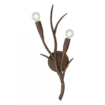 Palisades 2-Light Wall Sconce in Bark by Breegan Jane (128|9-5399-2-105)