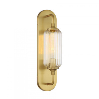 Holton 1-Light Wall Sconce in Warm Brass (128|9-3024-1-322)