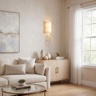 Tartine 1-Light LED Wall Sconce in Warm Brass (128|9-1051-1-322)
