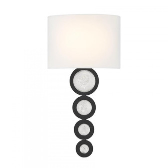 Marseille 1-Light Wall Sconce in Matte Black (128|9-1032-1-89)