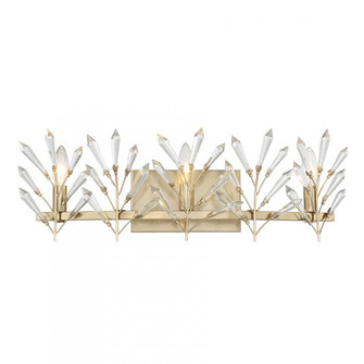 Orianna 3-Light Bathroom Vanity Light in Noble Brass (128|8-4075-3-127)