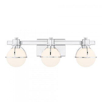 Pierce 3-Light Bathroom Vanity Light in Chrome (128|8-1060-3-11)