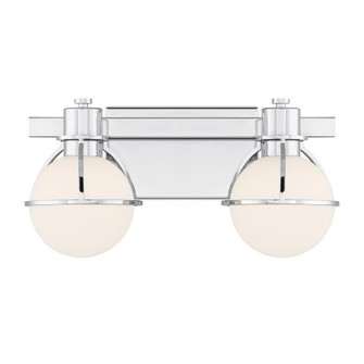 Pierce 2-Light Bathroom Vanity Light in Chrome (128|8-1060-2-11)