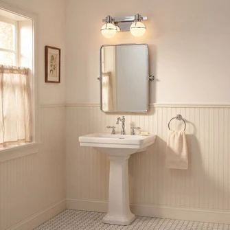 Pierce 2-Light Bathroom Vanity Light in Chrome (128|8-1060-2-11)