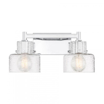 Dover 2-Light Bathroom Vanity Light in Chrome (128|8-1030-2-11)