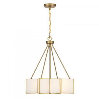 Reiling 3-Light Pendant in Warm Brass (128|7-5988-3-322)