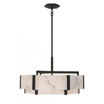 Orleans 6-Light Pendant in Black Cashmere (128|7-2333-6-50)