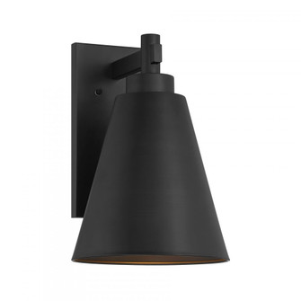 Ryder 1-Light Outdoor Wall Lantern in Matte Black (128|5-806-DS-BK)