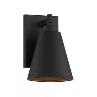 Ryder 1-Light Outdoor Wall Lantern in Matte Black (128|5-805-DS-BK)