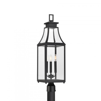 Emery 3-Light Outdoor Post Lantern in Matte Black (128|5-609-BK)