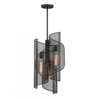 Hillbourne 3-Light Pendant in Matte Black (128|3-8033-3-89)