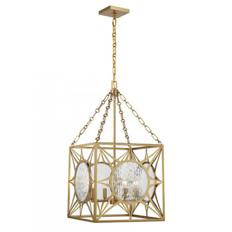 Balfour 4-Light Pendant in Warm Brass (128|3-5063-4-322)