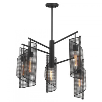 Hillbourne 5-Light Chandelier in Matte Black (128|1-8032-5-89)