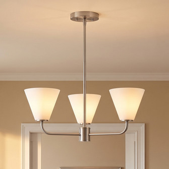 Blair 3-Light Chandelier in Satin Nickel (128|1-4013-3-SN)