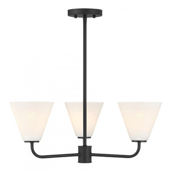 Blair 3-Light Chandelier in Matte Black (128|1-4013-3-89)
