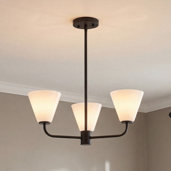 Blair 3-Light Chandelier in Matte Black (128|1-4013-3-89)