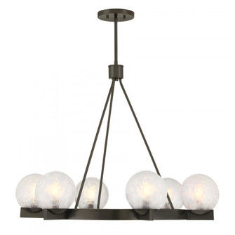 Darien 6-Light Chandelier in Mediterranean Bronze (128|1-1014-6-15)
