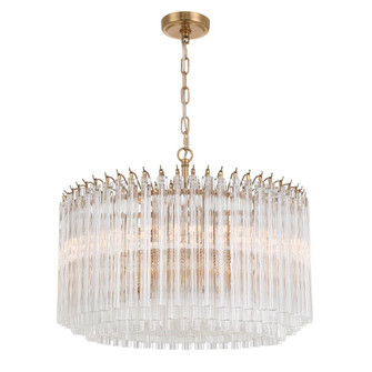 Lofton 24'' Aged Brass Chandelier (205|LOF-5007-AG)