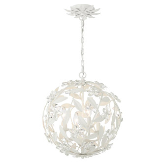 Marselle 16.5'' Matte White Chandelier (205|MSL-314-MT)