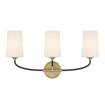 Niles 23.5'' Black Forged + Modern Gold Bathroom Vanity (205|NIL-70013-BF-MG)