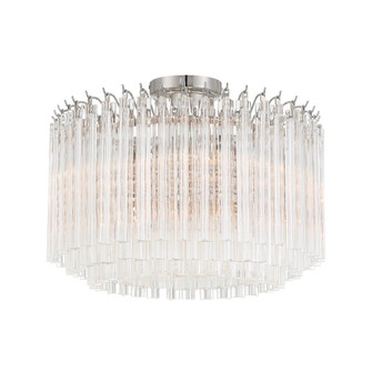 Lofton 18'' Polished Nickel Semi Flush Mount (205|LOF-5005-PN_CEILING)