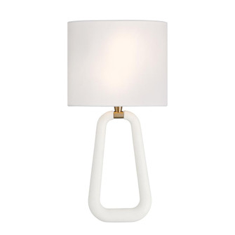 Jori 10'' Aged Brass + Matte White Sconce (205|JOR-7352-AG-MT)