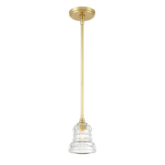 Gregory 5'' Aged Brass Pendant (205|GRG-1040-AG)