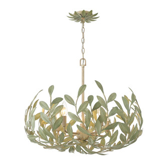 Broche 23'' Champagne Green Tea Chandelier (205|566-CT)