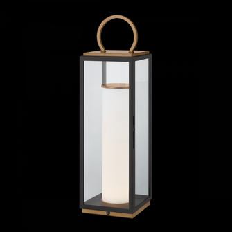 Gareth Exterior Rechargeable Table Lamp (52|RTL6729-PBR/TBK)