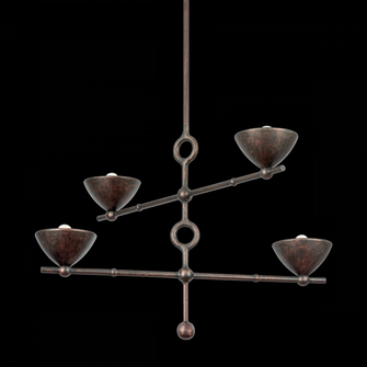 VISHAL Chandelier (52|F2338-BPG)