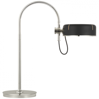 Oso 25'' Arc Table Lamp (279|TOB 3130PN-BLK)