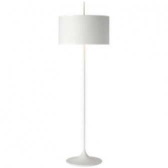 Spinet 62'' Floor Lamp (279|BBL 1303WHT-WHT)