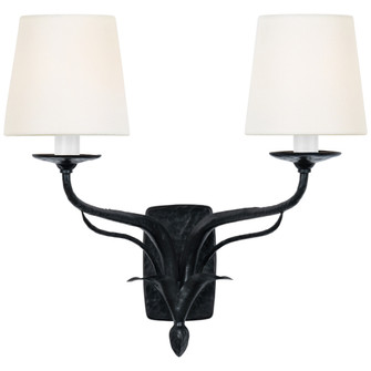 Amalfi 15'' Double Sconce (279|CHD 2684WBK-L)