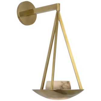 Divina 19'' Floating Bowl Sconce (279|BBL 2165SB-ALB)