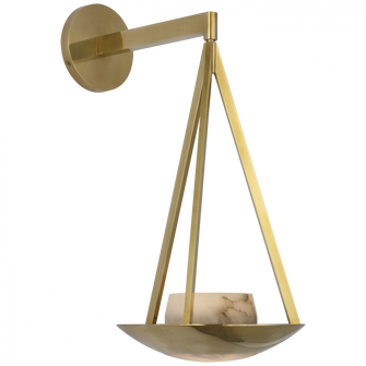 Divina 19'' Floating Bowl Sconce (279|BBL 2165SB-ALB)