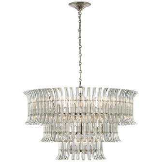 Rhine 34'' Three Tier Chandelier (279|ARN 5072PN-CG)