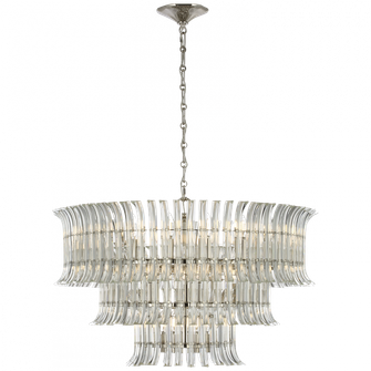 Rhine 34'' Three Tier Chandelier (279|ARN 5072PN-CG)