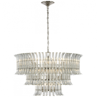 Rhine 34'' Three Tier Chandelier (279|ARN 5072PN-CG)